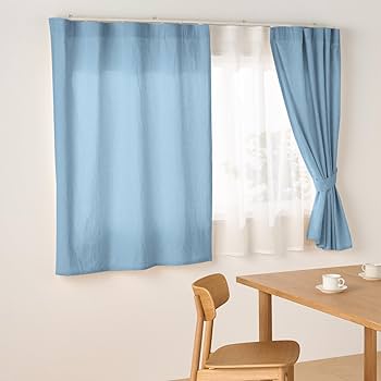 無印良品　綿洗いざらしノンプリーツカーテン　100×135  3枚 綿洗いざらし平織ノンプリーツカーテン／生成 | 無印良品